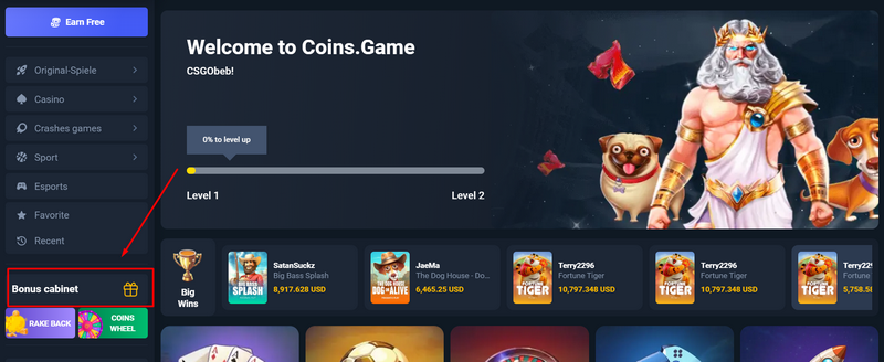 Coins.Game Coupon Code: 'HELLAGOOD' - Get up to 100% Bonus to Your Deposit